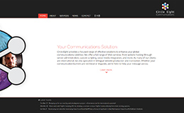 Circle-Eight homepage 